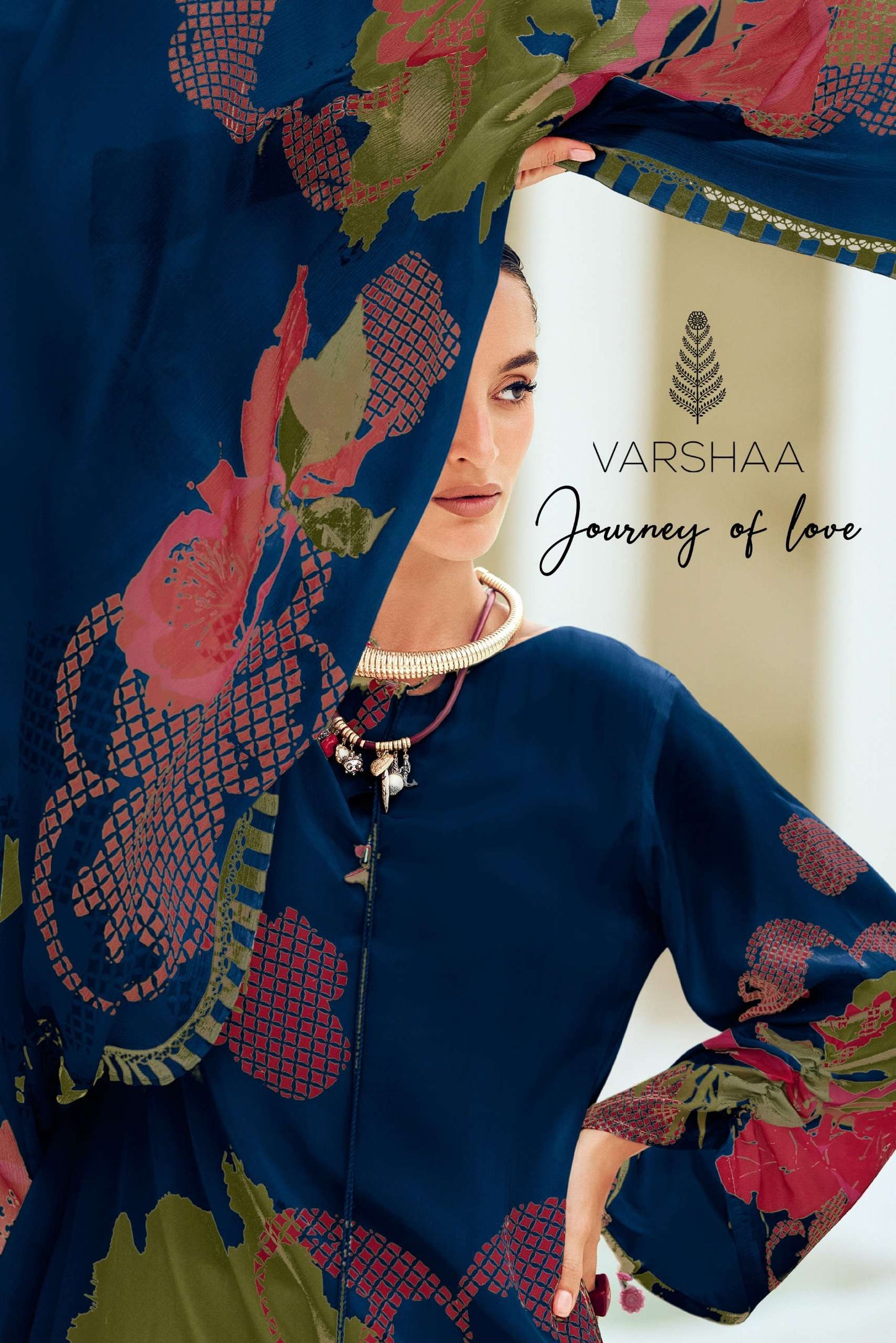 Varsha Fashion Journey Of Love Viscose Muslin Dress Material