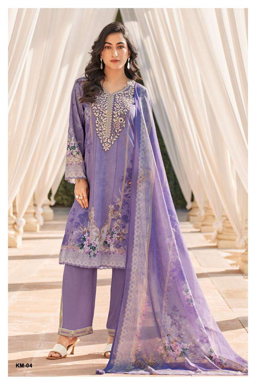 Varsha Fashion Kyomie Cotton Jacquard Dress Material