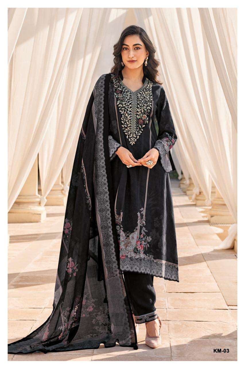 Varsha Fashion Kyomie Cotton Jacquard Dress Material
