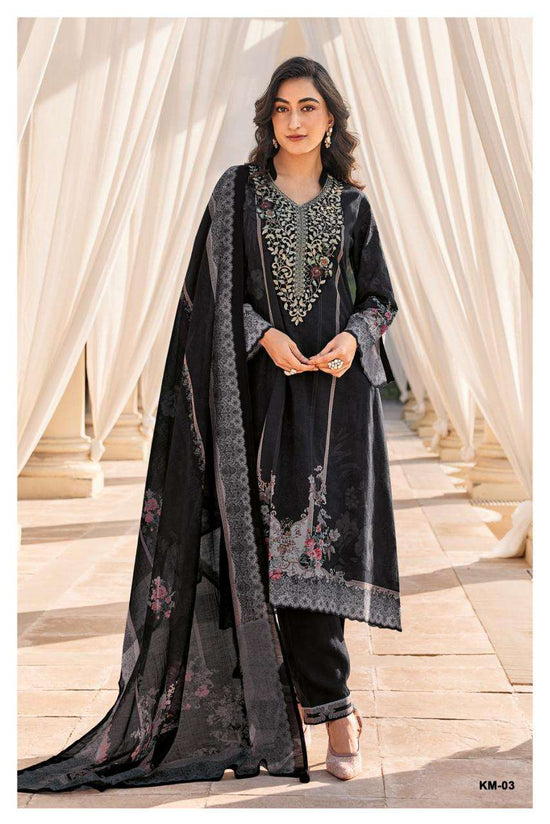 Varsha Fashion Kyomie Cotton Jacquard Dress Material