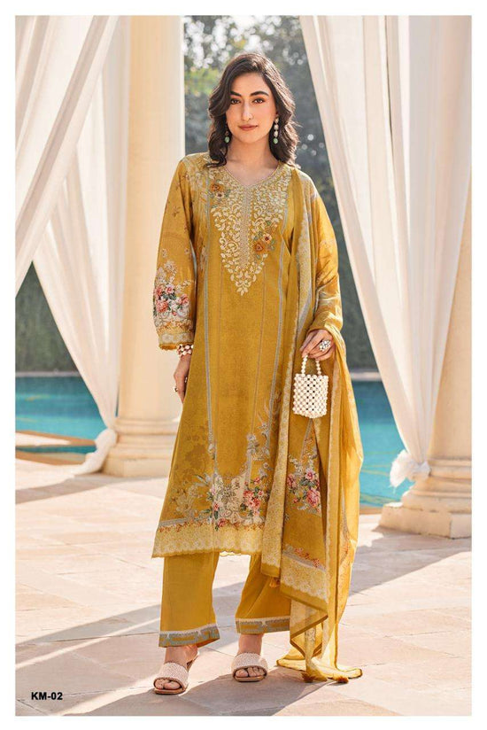 Varsha Fashion Kyomie Cotton Jacquard Dress Material