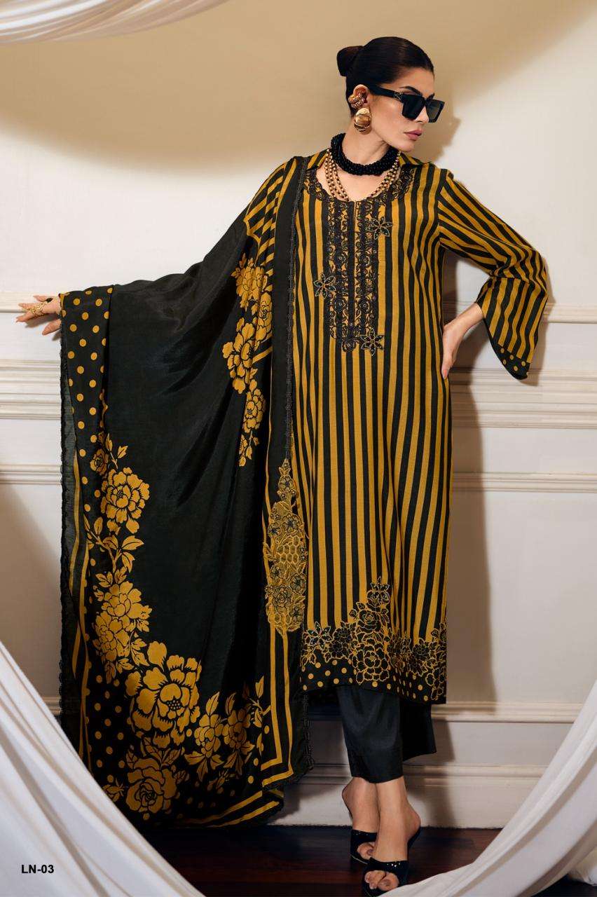 Varsha Limina Muslin Dress Material - Amrah Wholesale