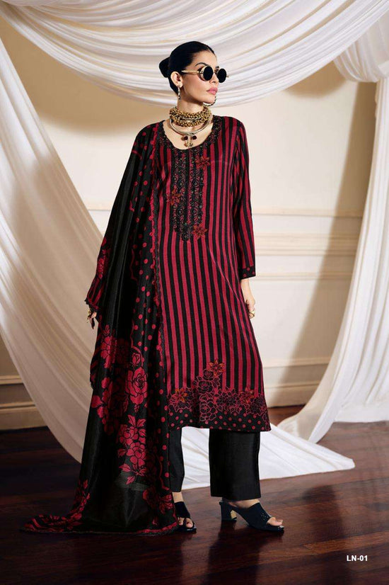 Varsha Limina Muslin Dress Material - Amrah Wholesale
