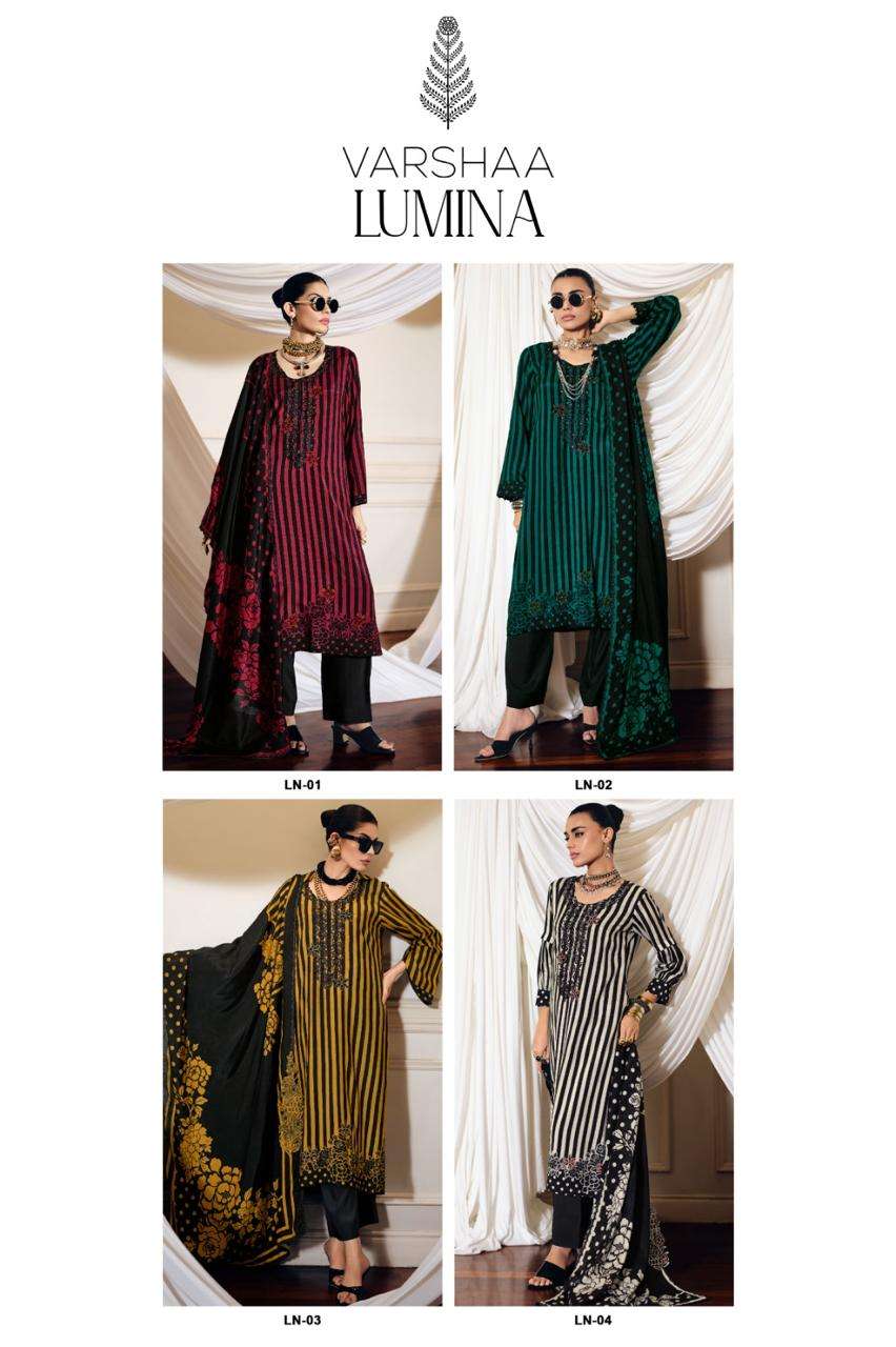 Varsha Limina Muslin Dress Material - Amrah Wholesale