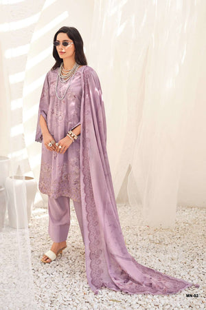 Varsha Fashion Mid Night Cotton Linen Dress Material