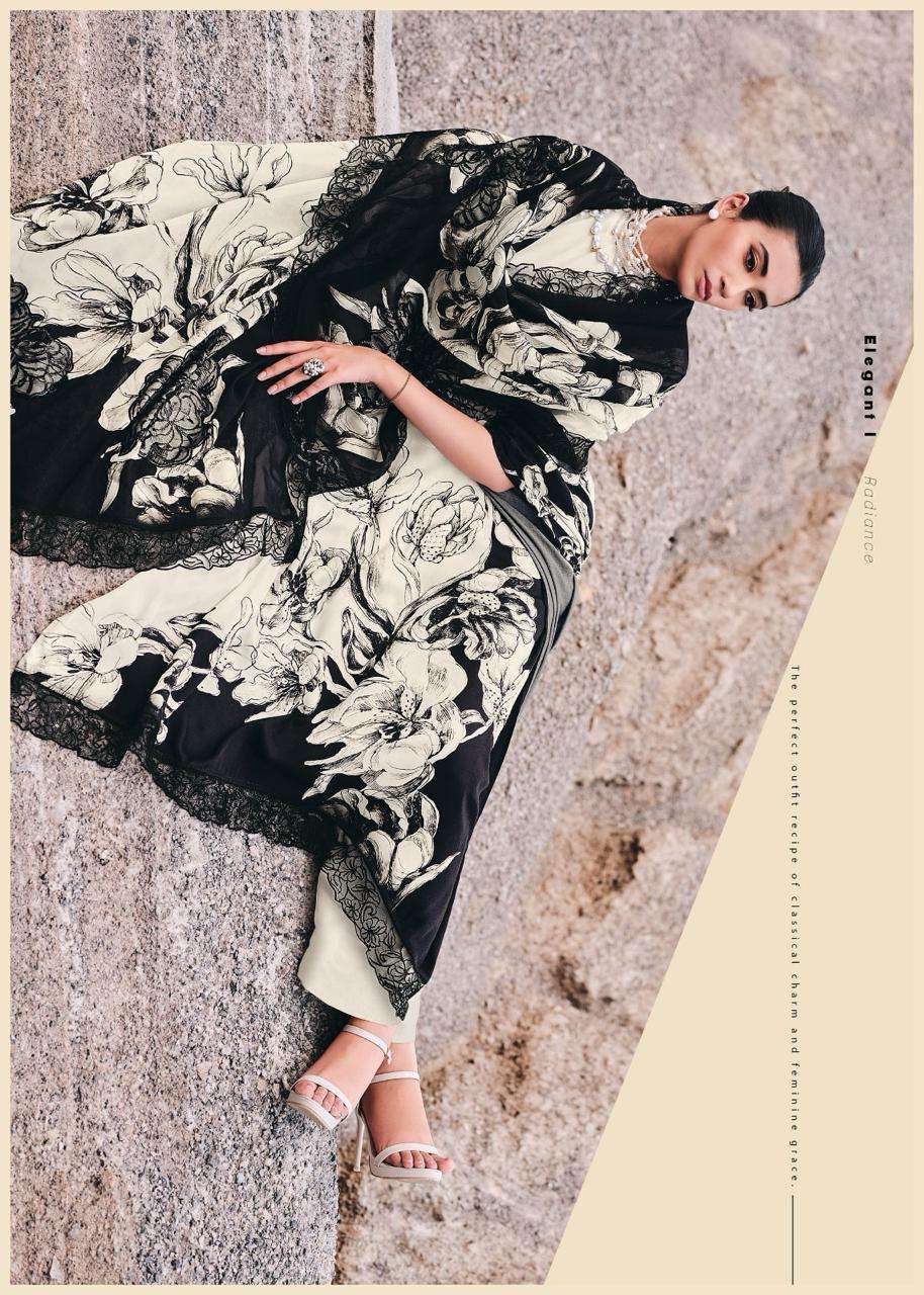 Varsha Fashion Monochrome Muslin Digital Printed Dress Material - Amrah Wholesale