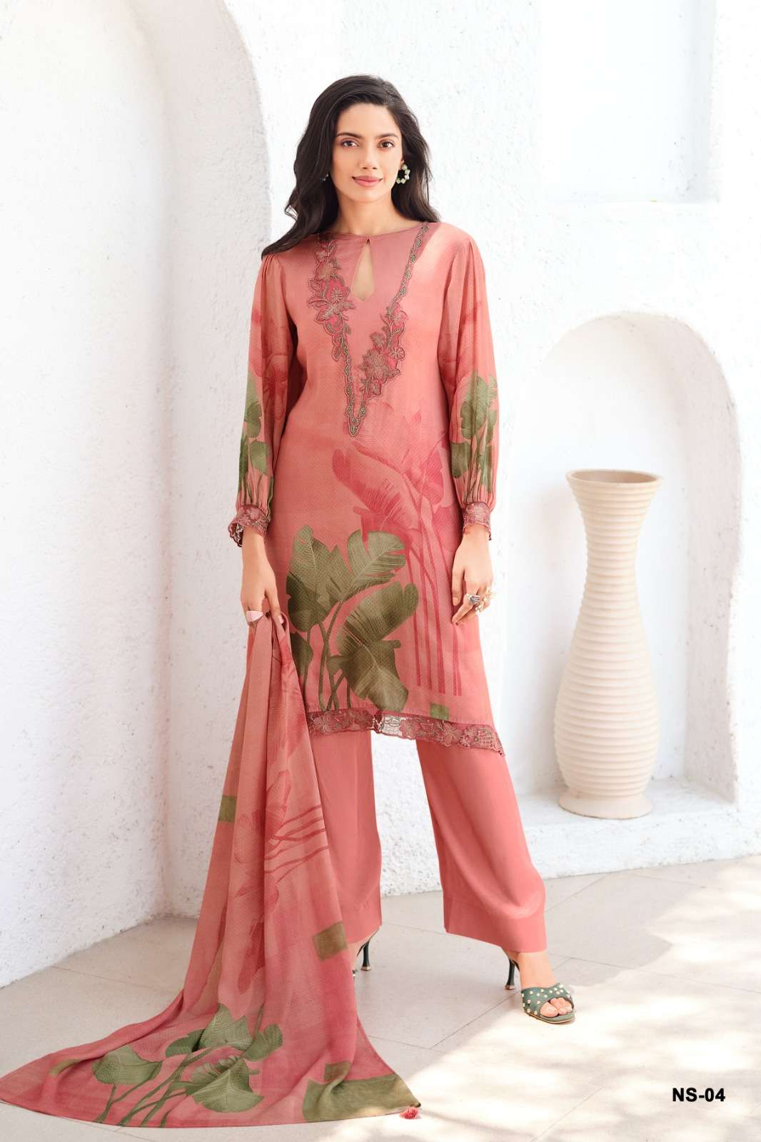 Varsha Nerissa Organza Dress Material