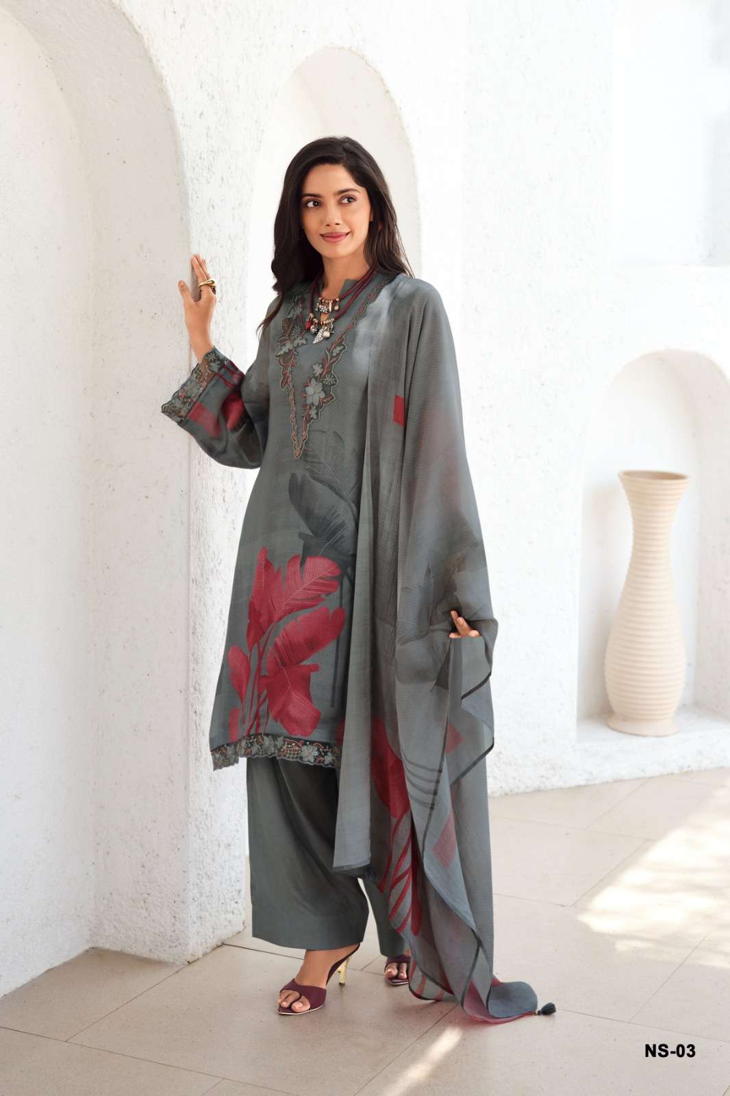 Varsha Nerissa Organza Dress Material