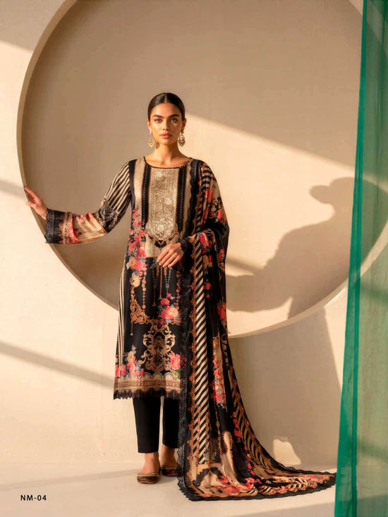 Varsha Fashion Noor E Mohabbat Chapter 3 Digital Printed Muslin Fancy Dress Material