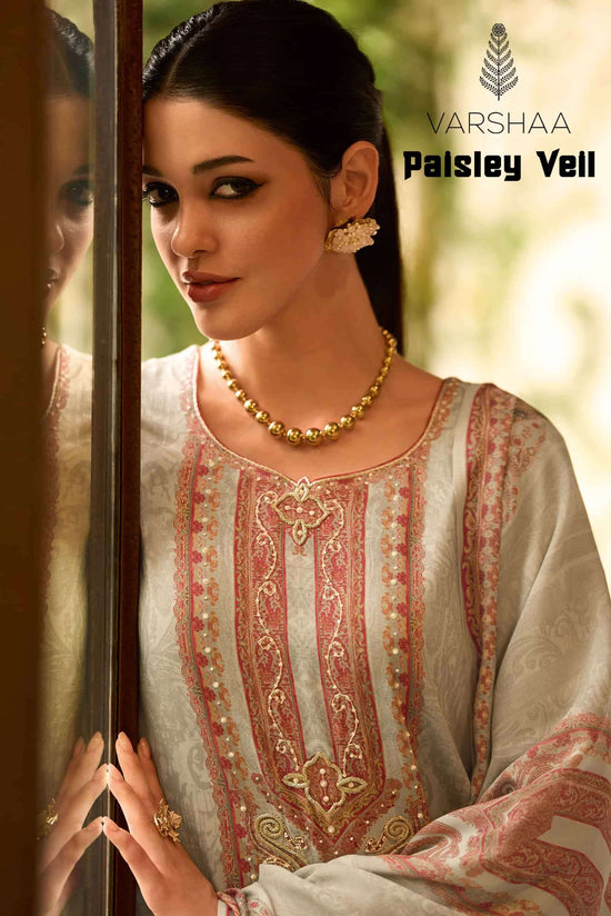 Varsha Fashion Paisley Veil