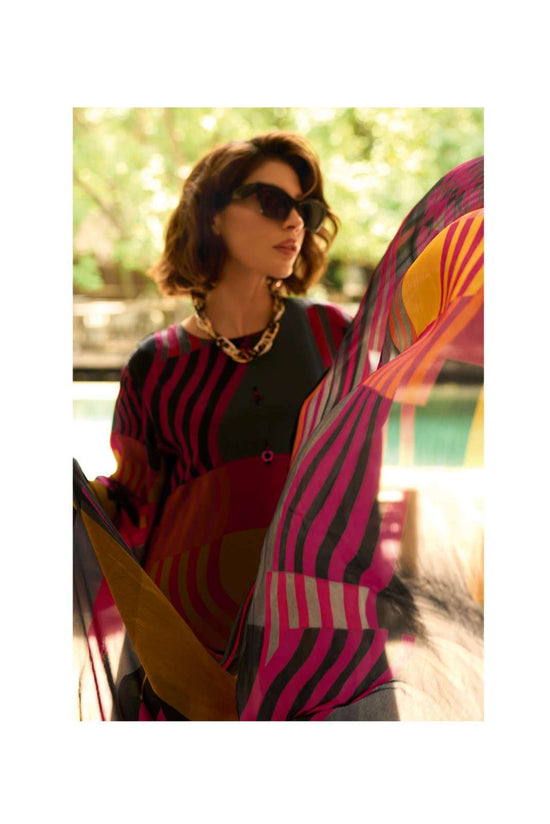Varsha The Print Stories Rockstar Silk Dress Material - Amrah Wholesale