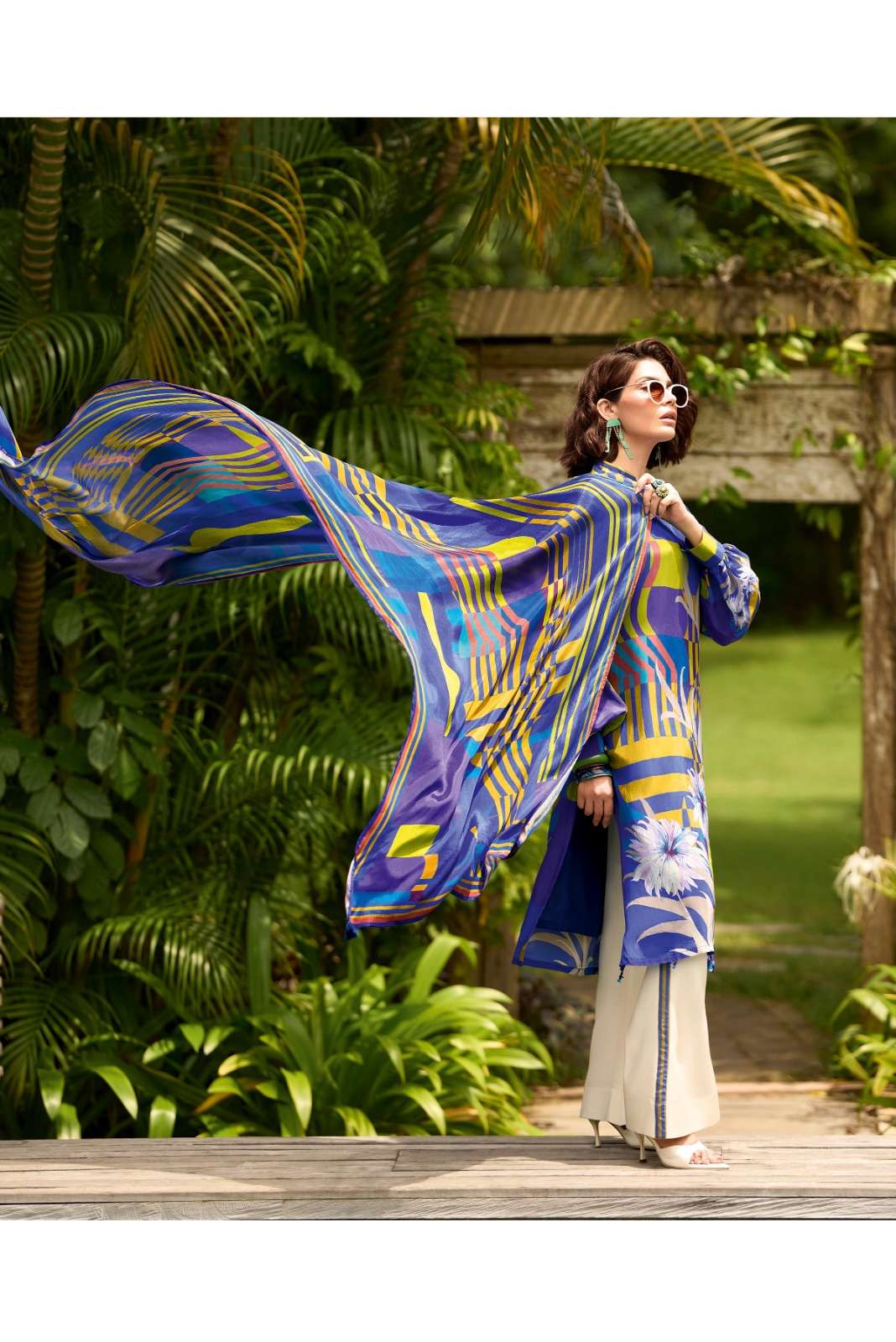 Varsha The Print Stories Rockstar Silk Dress Material - Amrah Wholesale