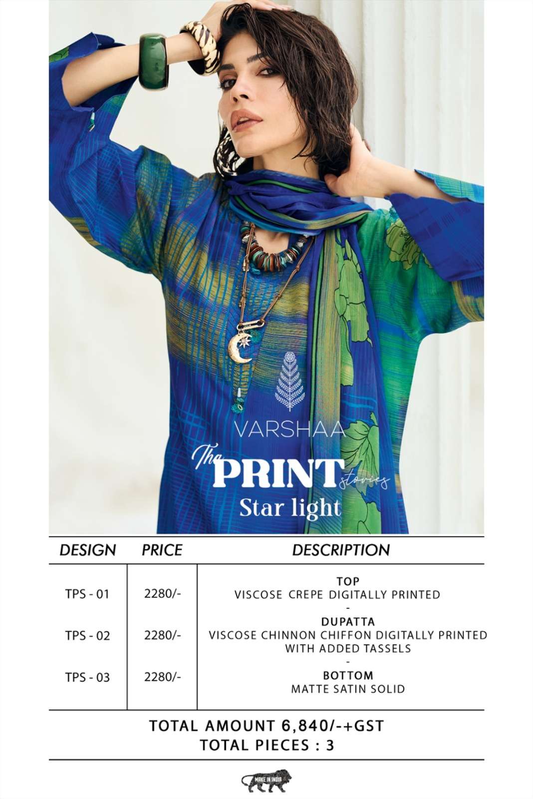 Varsha The Print Stories Starlight - Amrah Wholesale