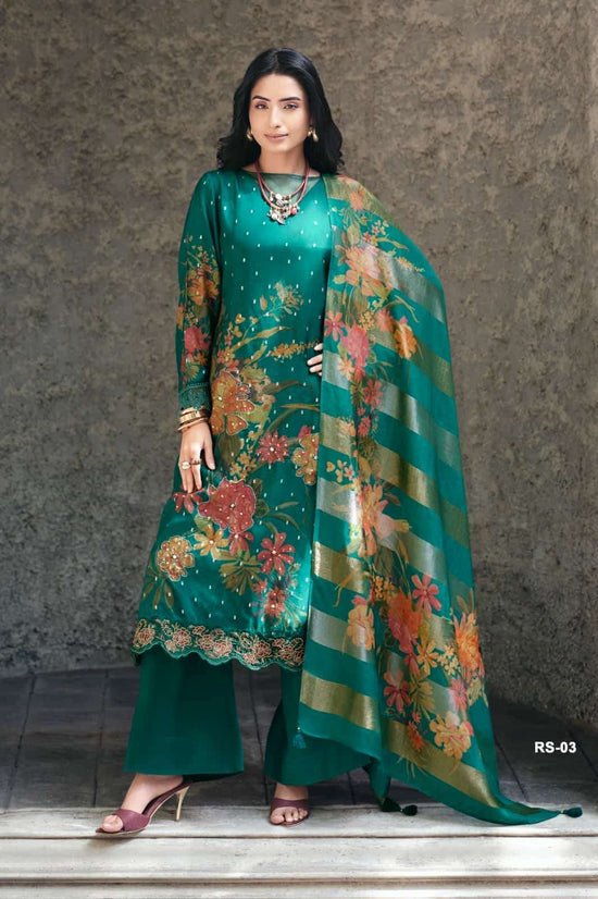 Varsha Rasa Premium Viscose Woven Unstitched Dress Material - Amrah Wholesale
