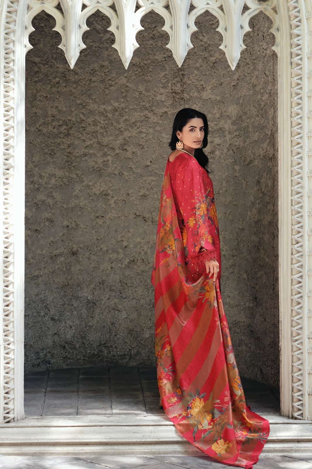 Varsha Rasa Premium Viscose Woven Unstitched Dress Material - Amrah Wholesale