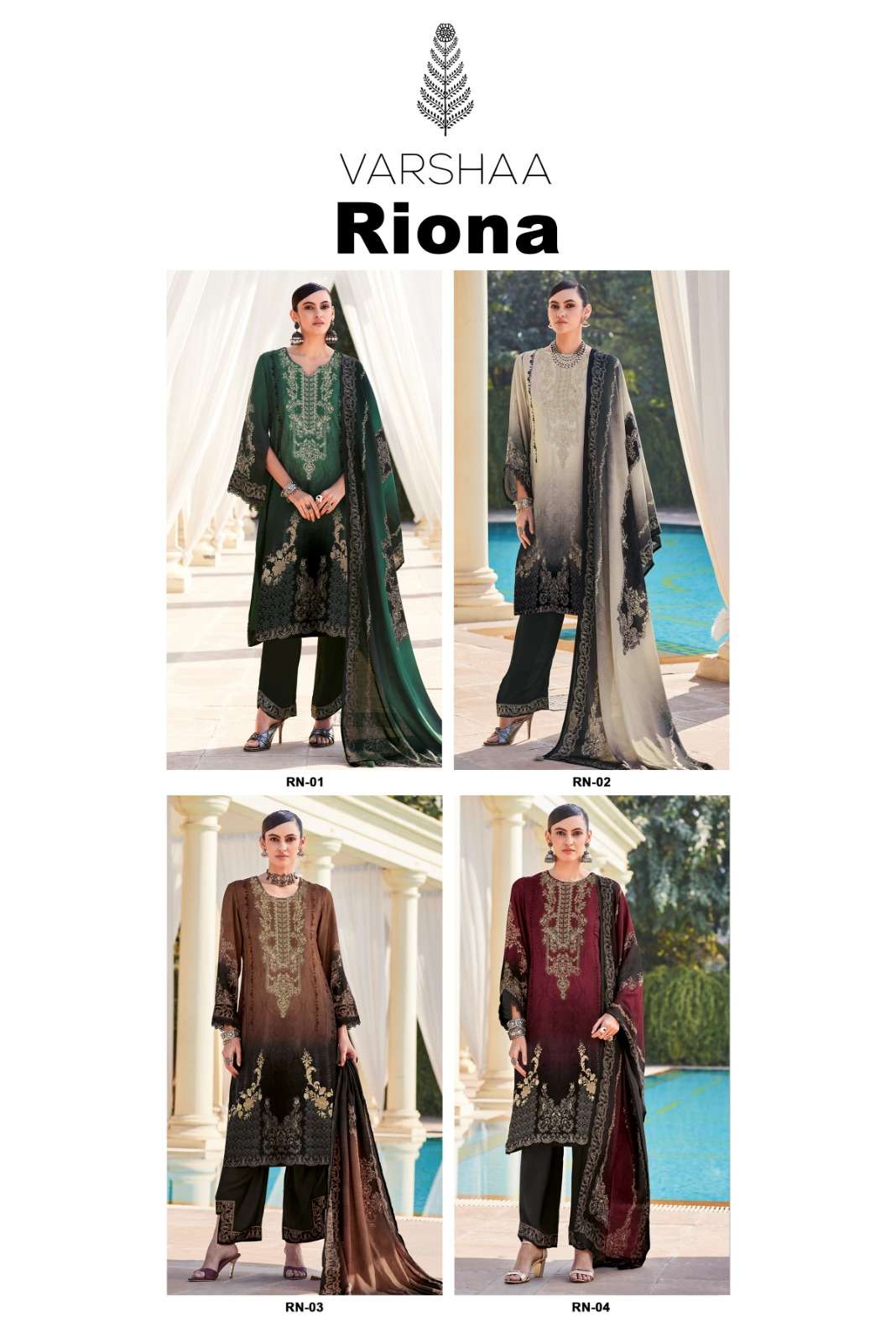 Varsha Fashion Riona Muslin Dress Material