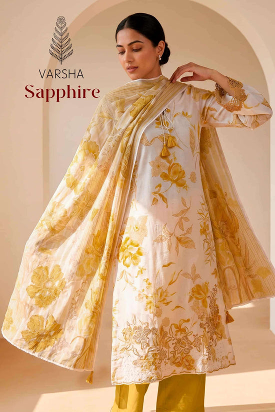 Varsha Fashion Sapphire Cotton Dress Material