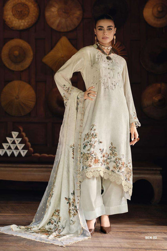 Varsha Fashion Shaah E Noor Muslin Digital Printed Dress Material - Amrah Wholesale