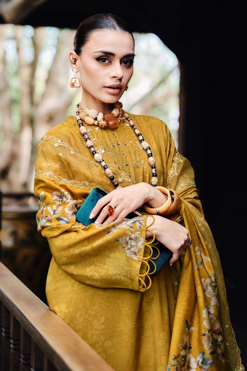 Varsha Fashion Shaah E Noor Muslin Digital Printed Dress Material - Amrah Wholesale
