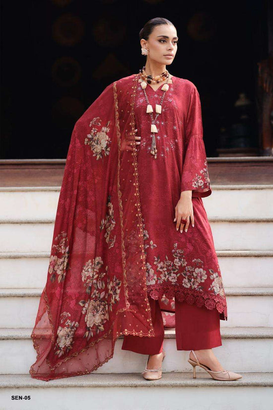 Varsha Fashion Shaah E Noor Muslin Digital Printed Dress Material - Amrah Wholesale