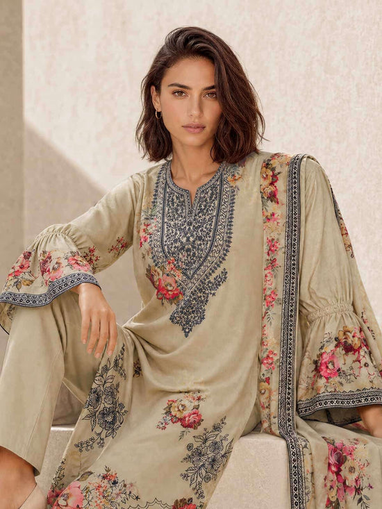 Varsha Fashion Shahbagh Viscose Pashmina Fancy Salwar Kameez