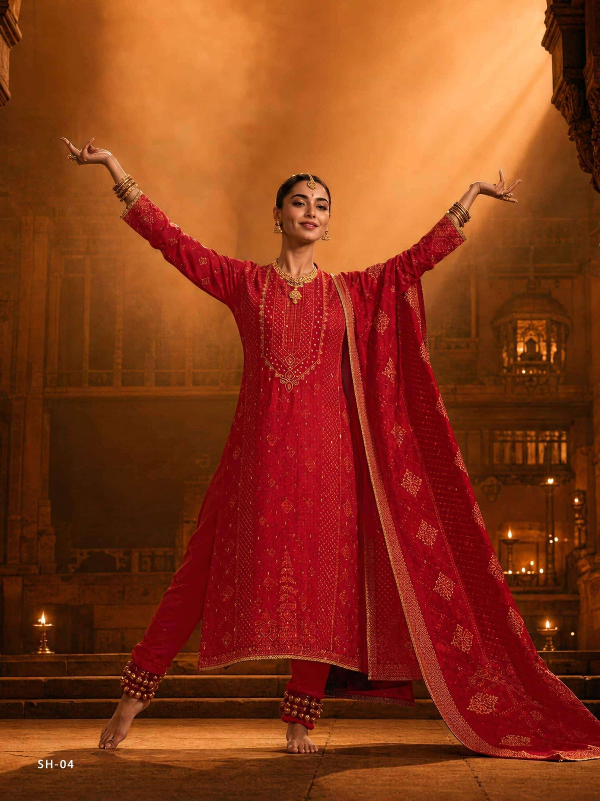 Varsha Sihaya Russian Silk Dress Material - Amrah Wholesale