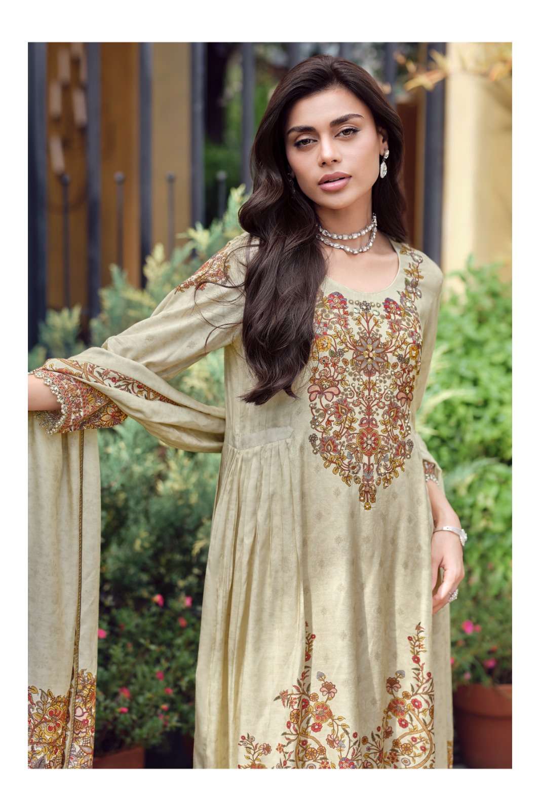 Varsha Snigdha Premium Viscose Muslin Dress Material Wholesale