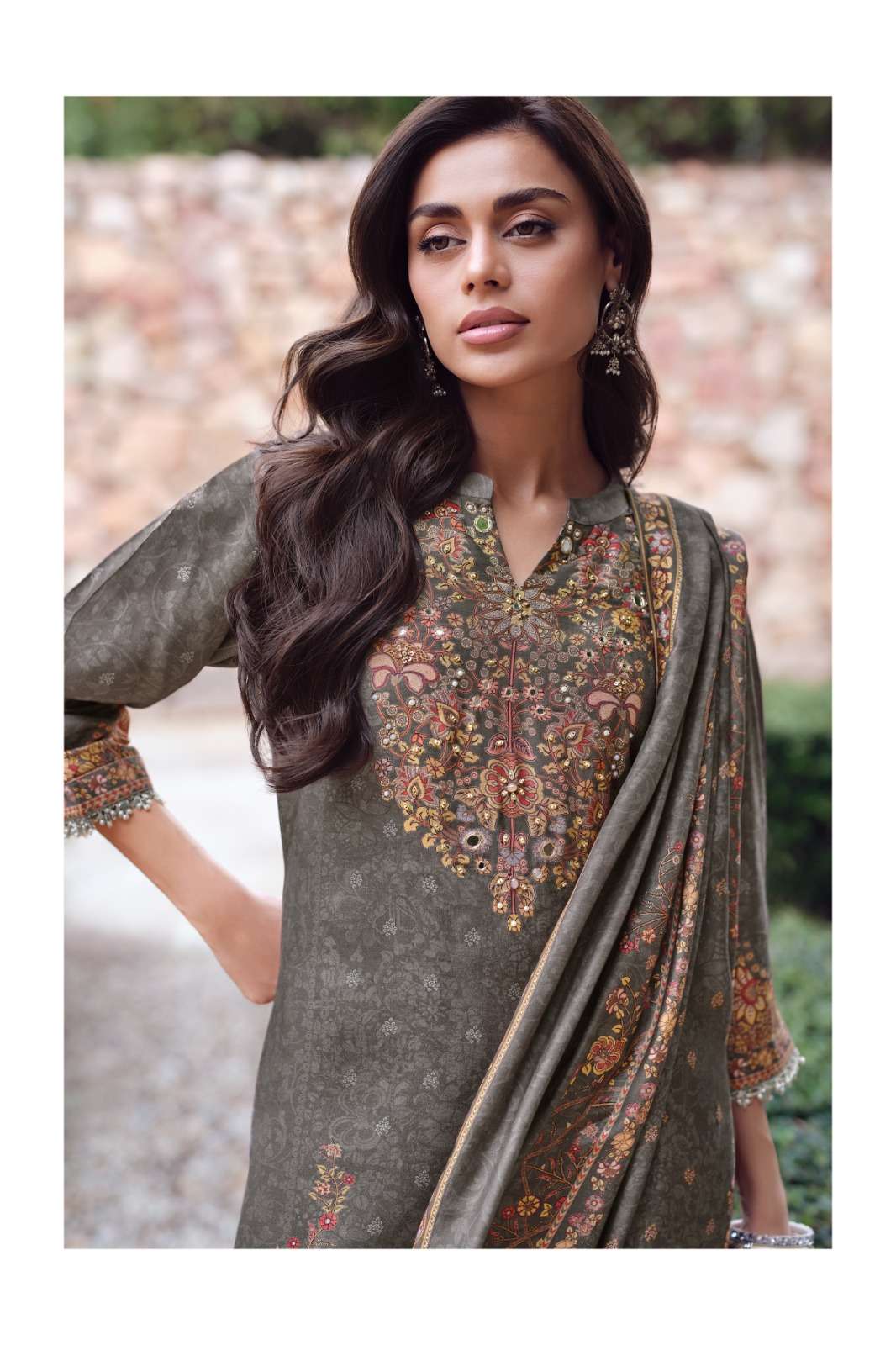 Varsha Snigdha Premium Viscose Muslin Dress Material Wholesale