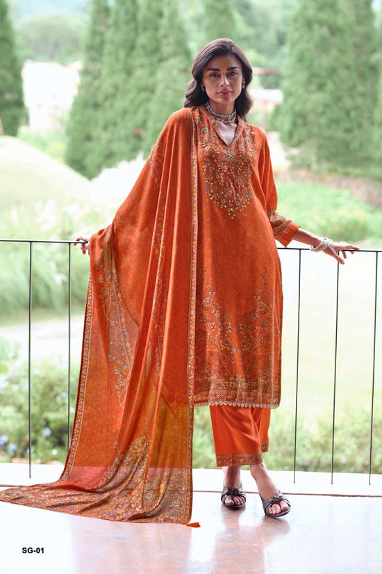 Varsha Snigdha Premium Viscose Muslin Dress Material Wholesale