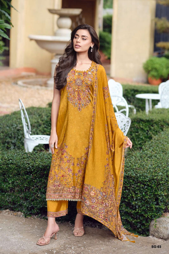Varsha Snigdha Premium Viscose Muslin Dress Material Wholesale