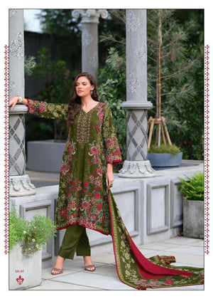 Varsha Fashion Suhana Linen Cotton Printed Salwar Suit Set