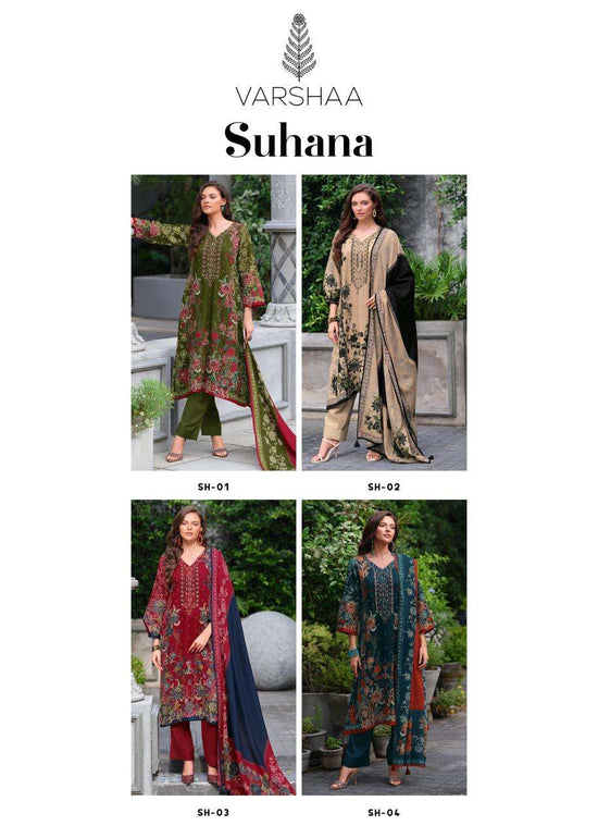 Varsha Fashion Suhana Linen Cotton Printed Salwar Suit Set