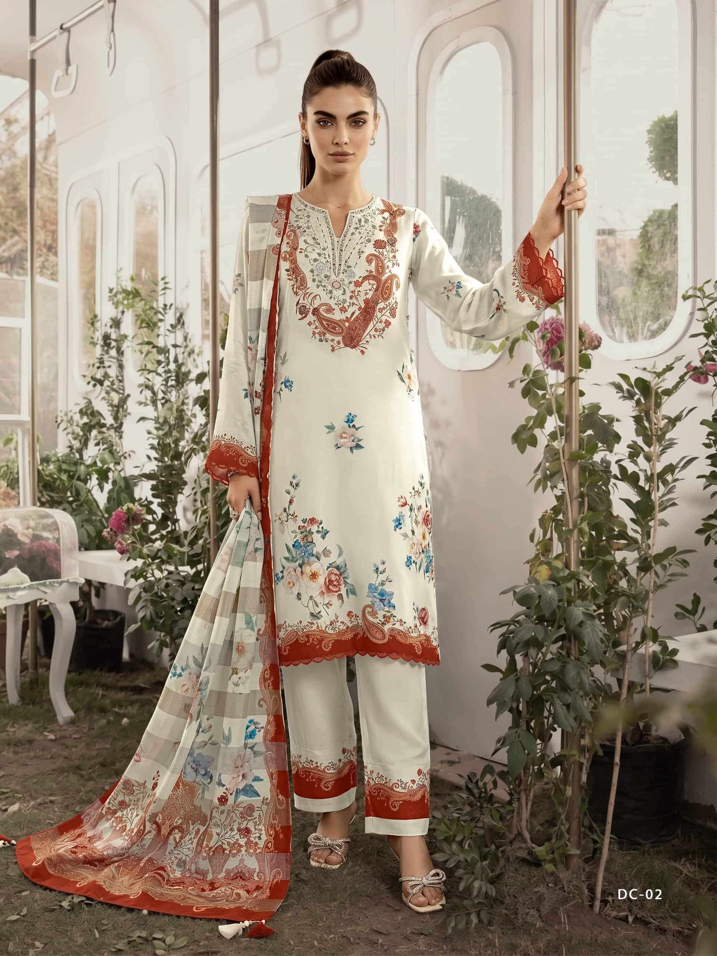 Varsha The Dream Collection Viscose Muslin Dress Material