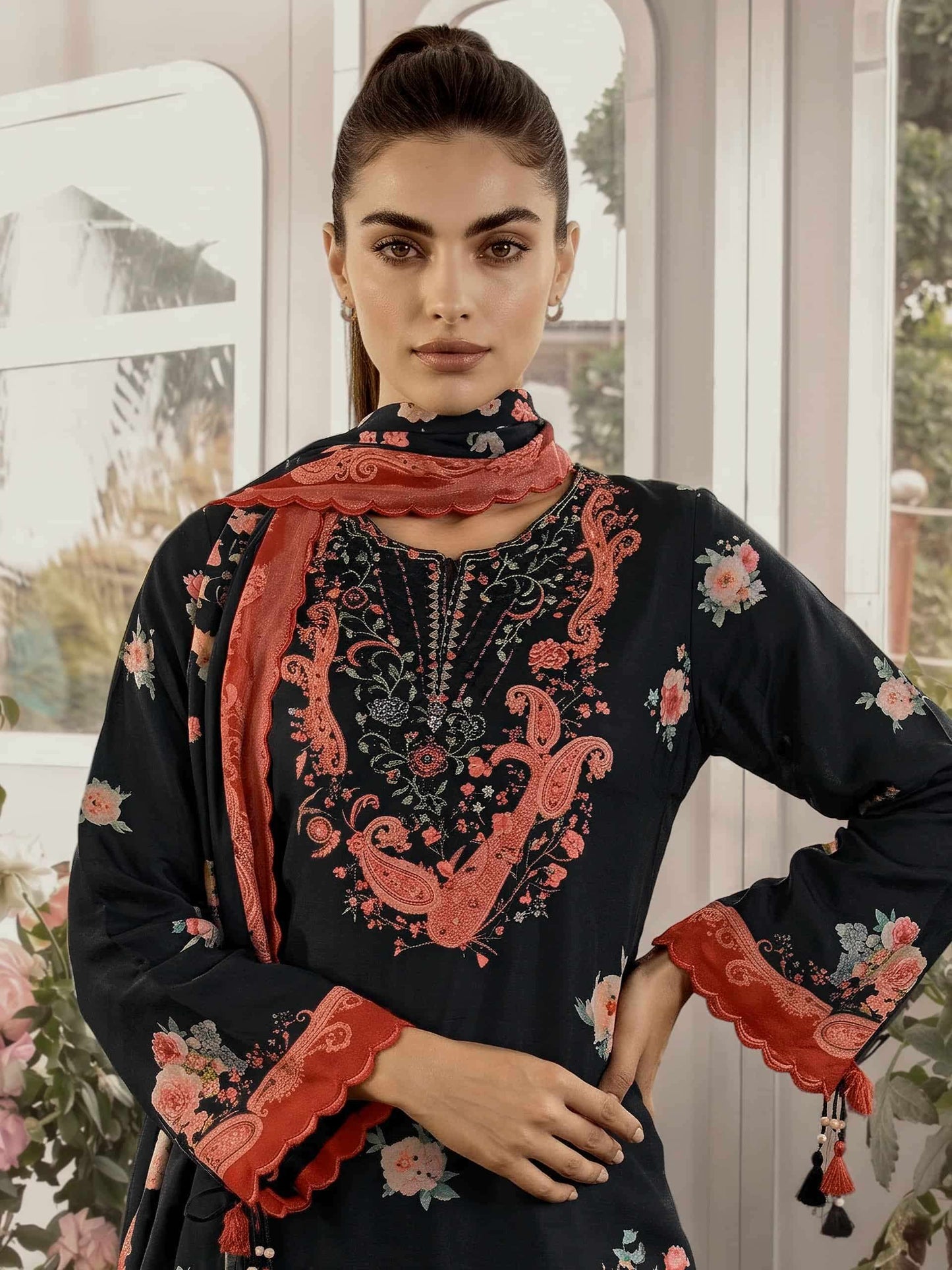 Varsha The Dream Collection Viscose Muslin Dress Material