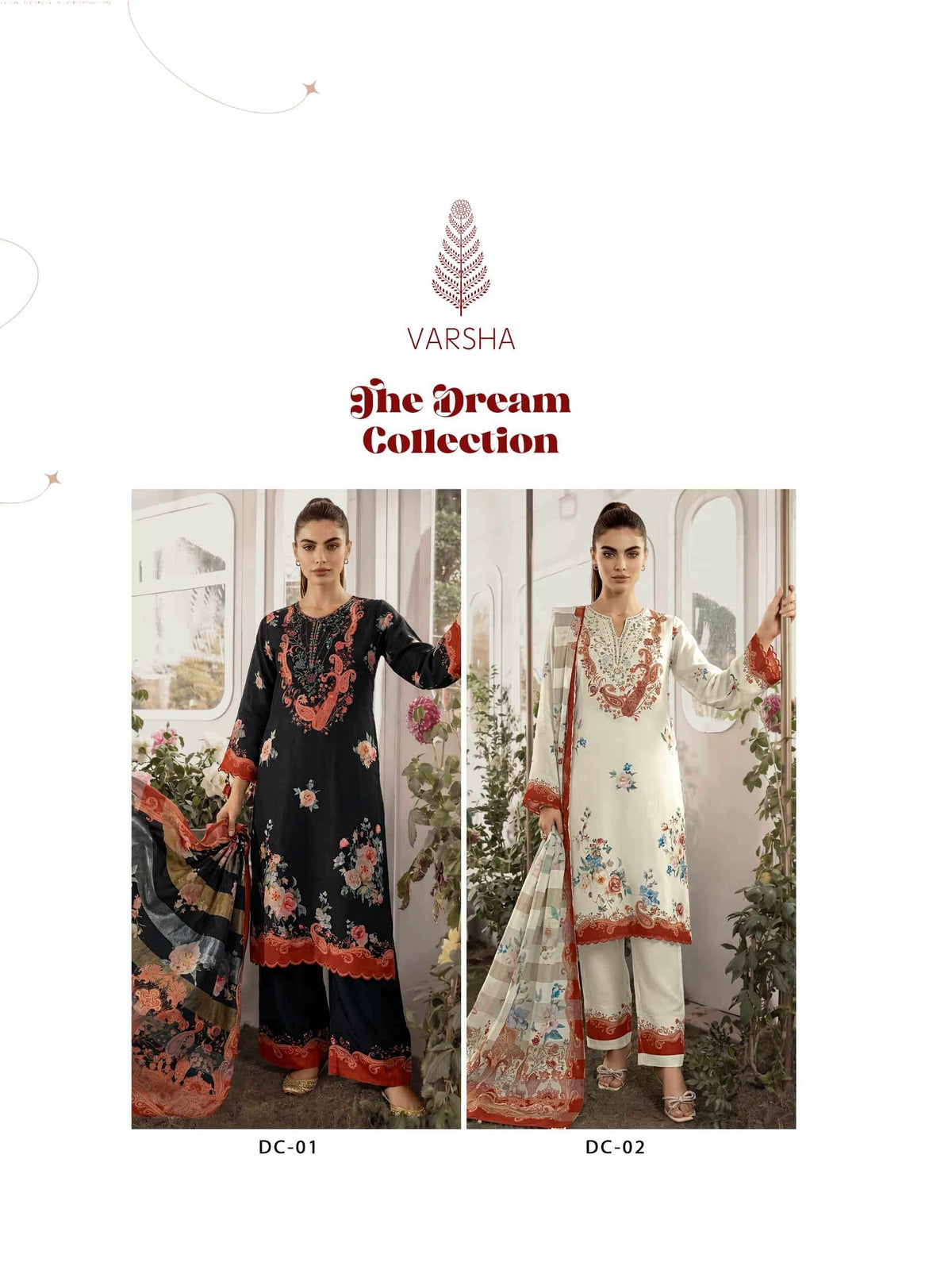 Varsha The Dream Collection Viscose Muslin Dress Material