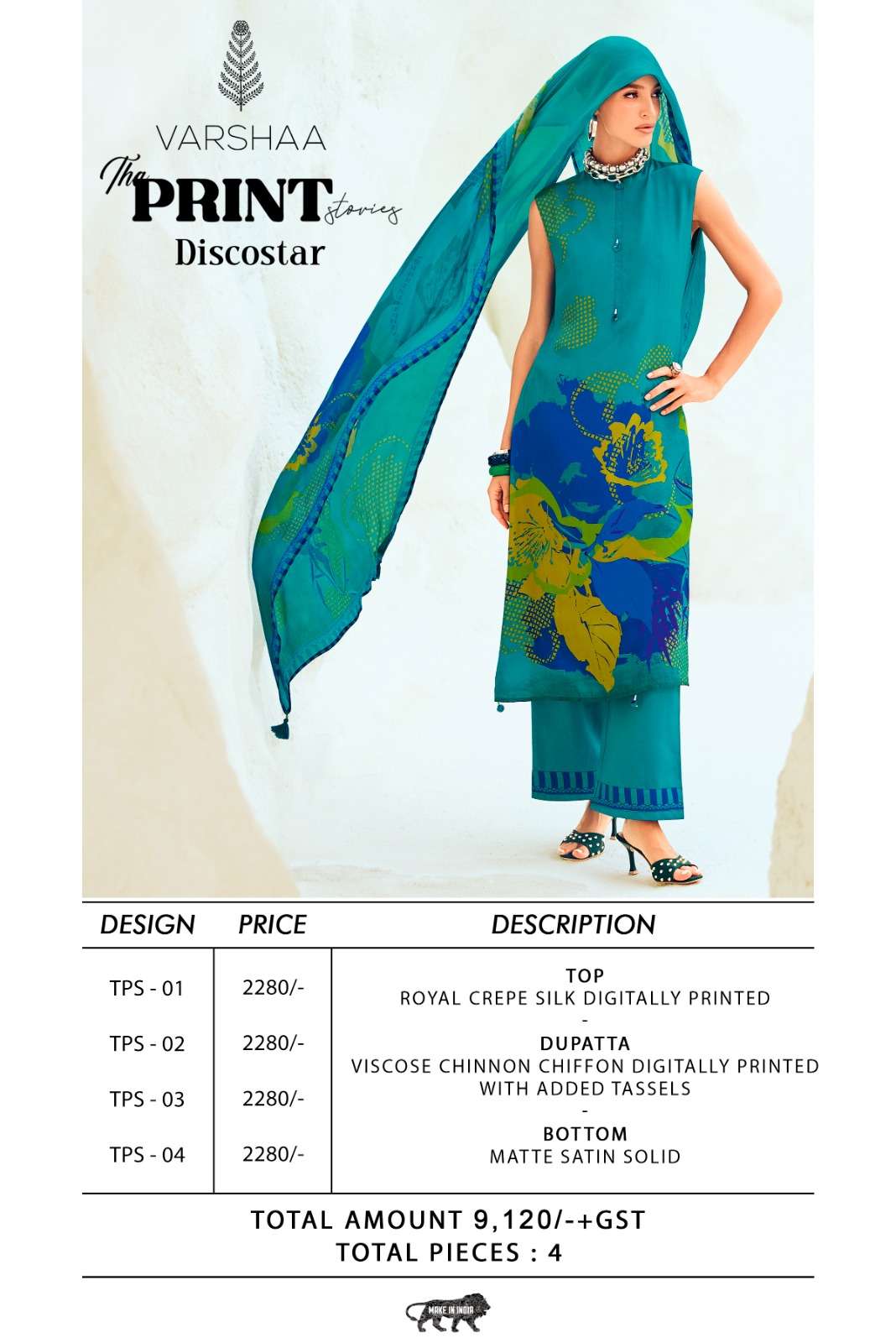 Varsha The Print Stories Discostar - Amrah Wholesale
