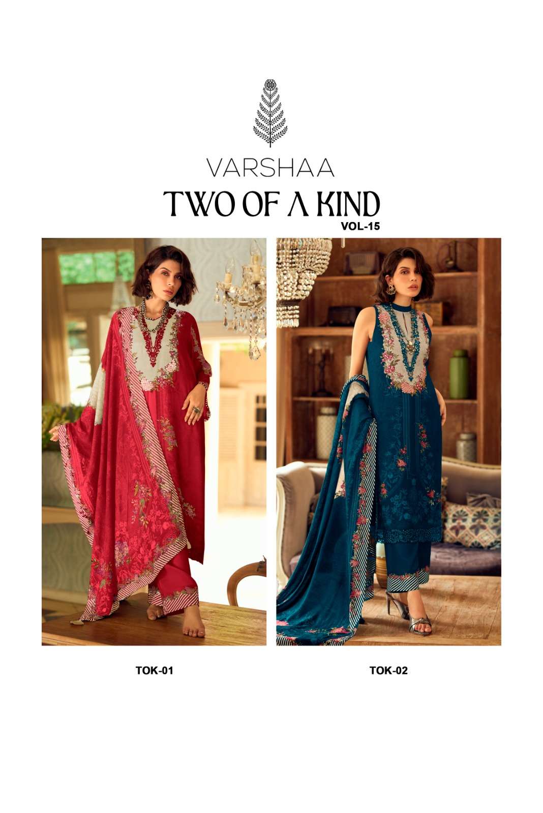 Varsha Two Of A Kind Vol 15 - Amrah Wholesale
