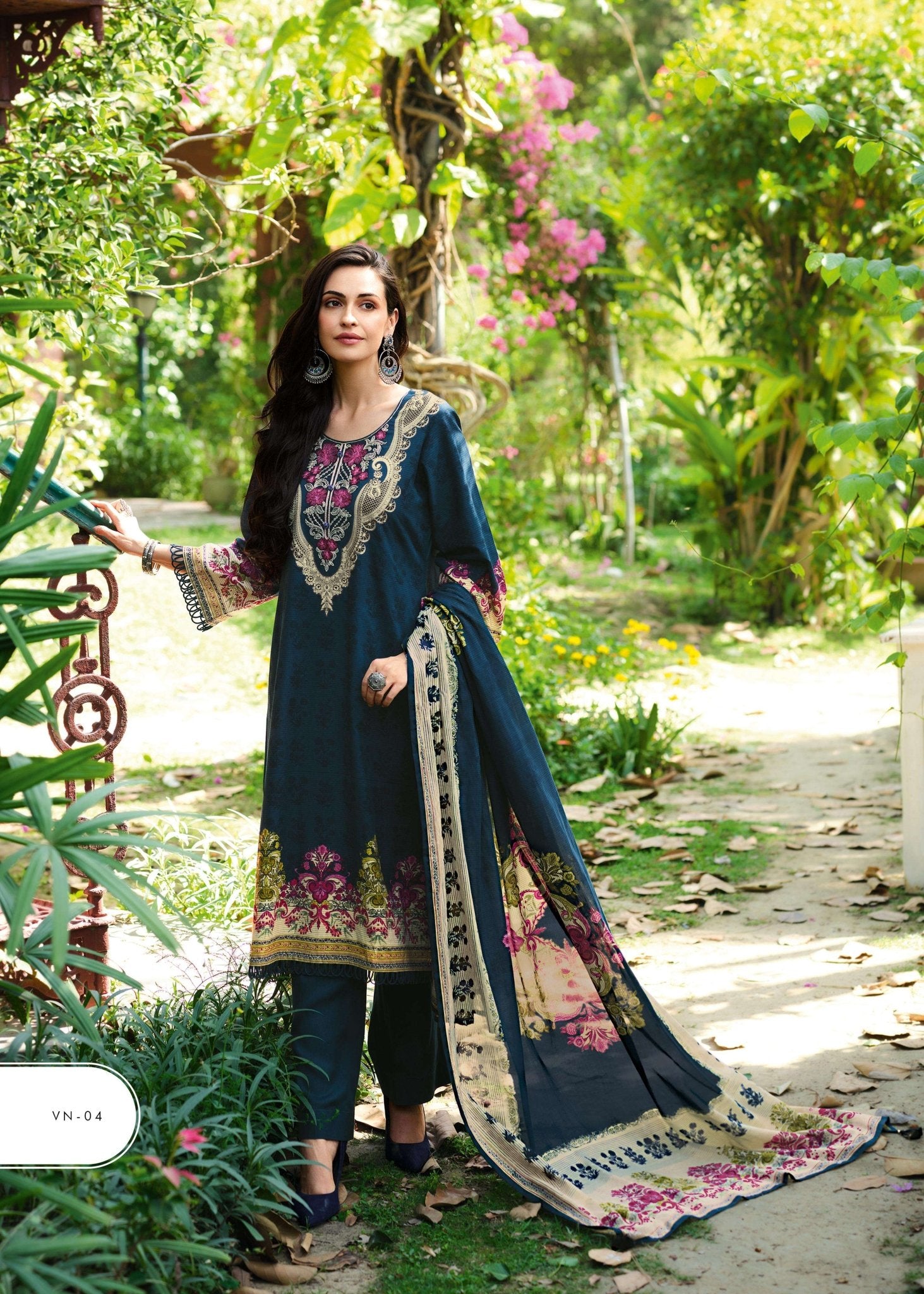 Varsha Vaani Cotton Dress Material - Amrah Wholesale