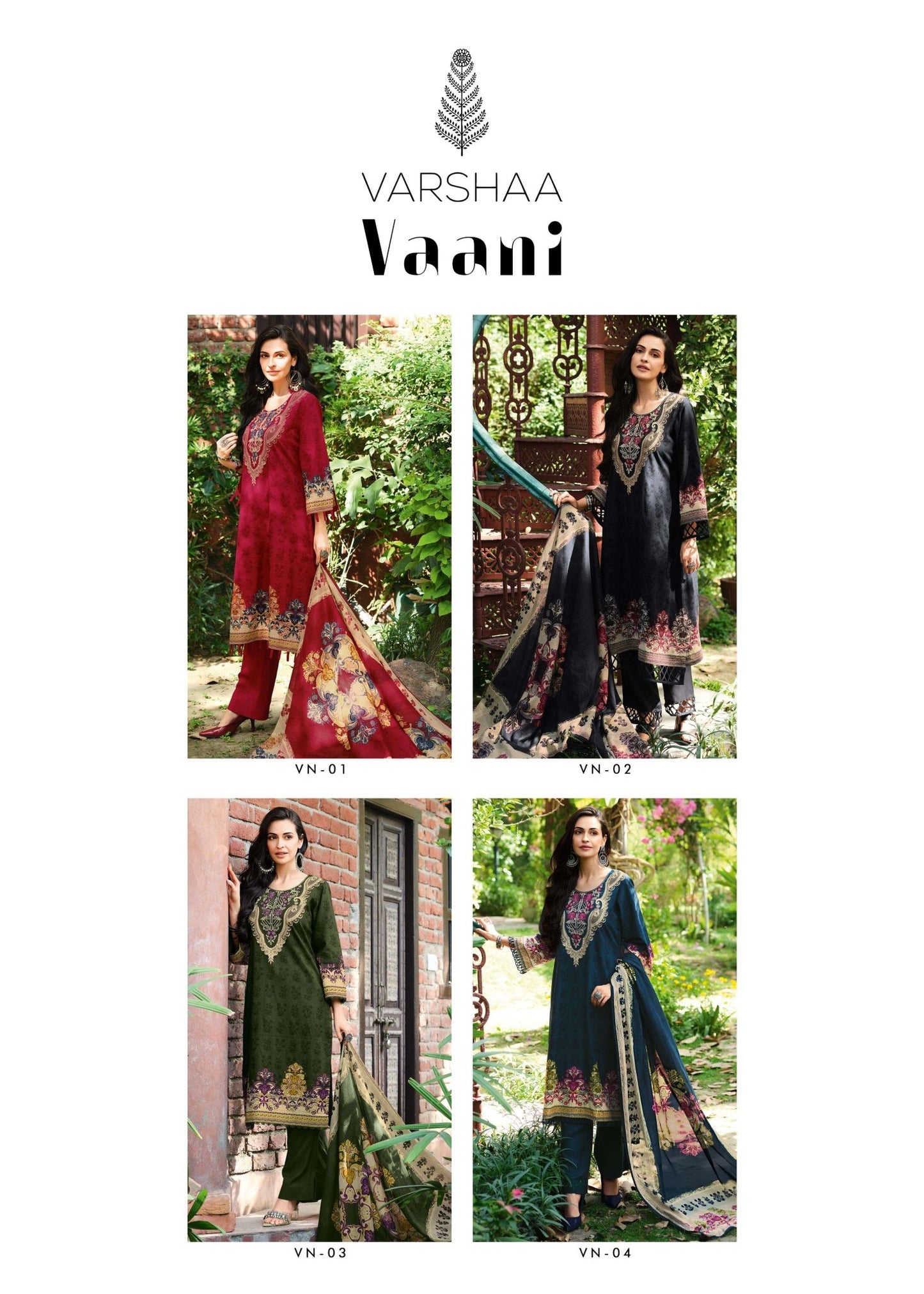 Varsha Vaani Cotton Dress Material - Amrah Wholesale
