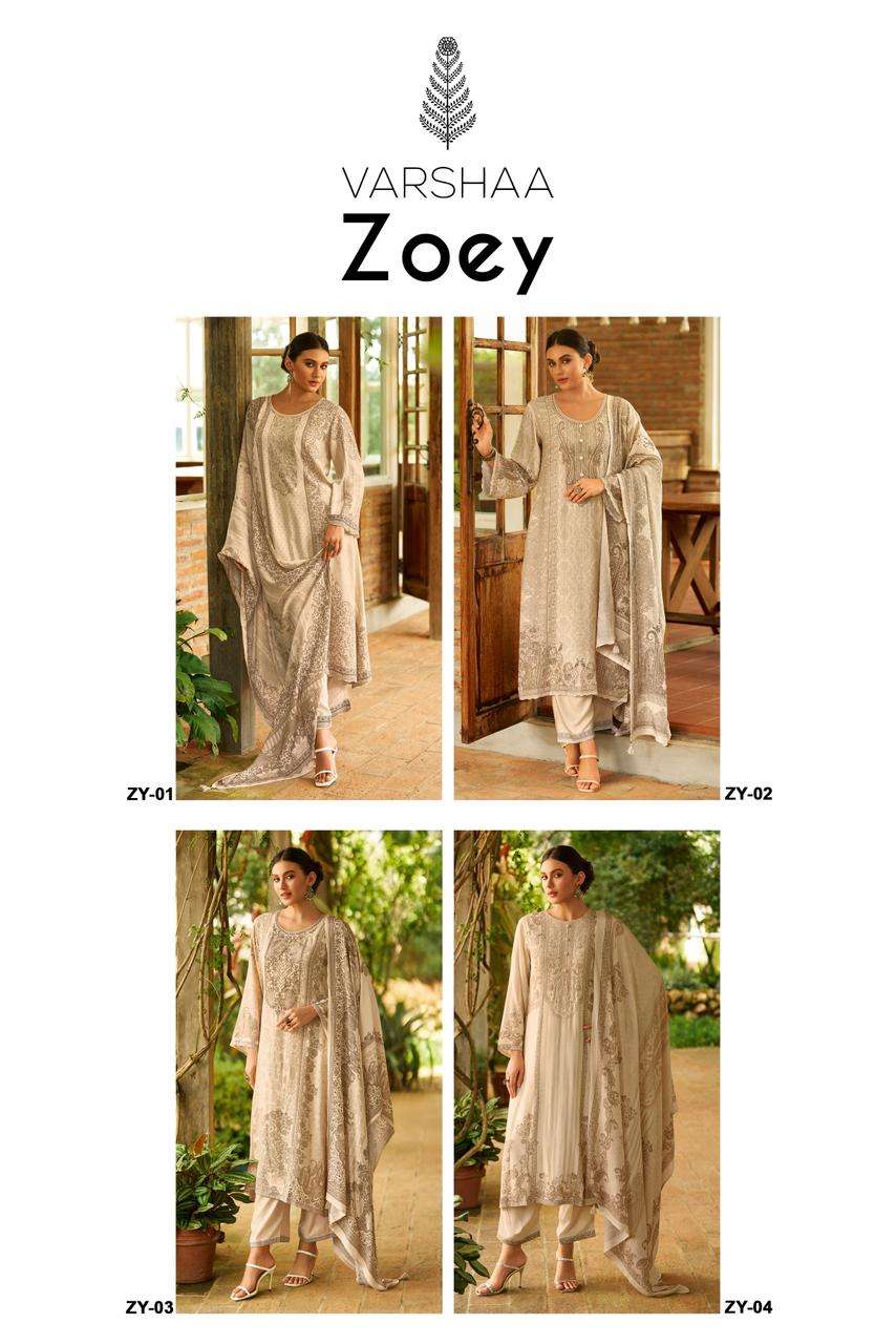 Varsha Zoey Muslin Digital Printed Dress Material