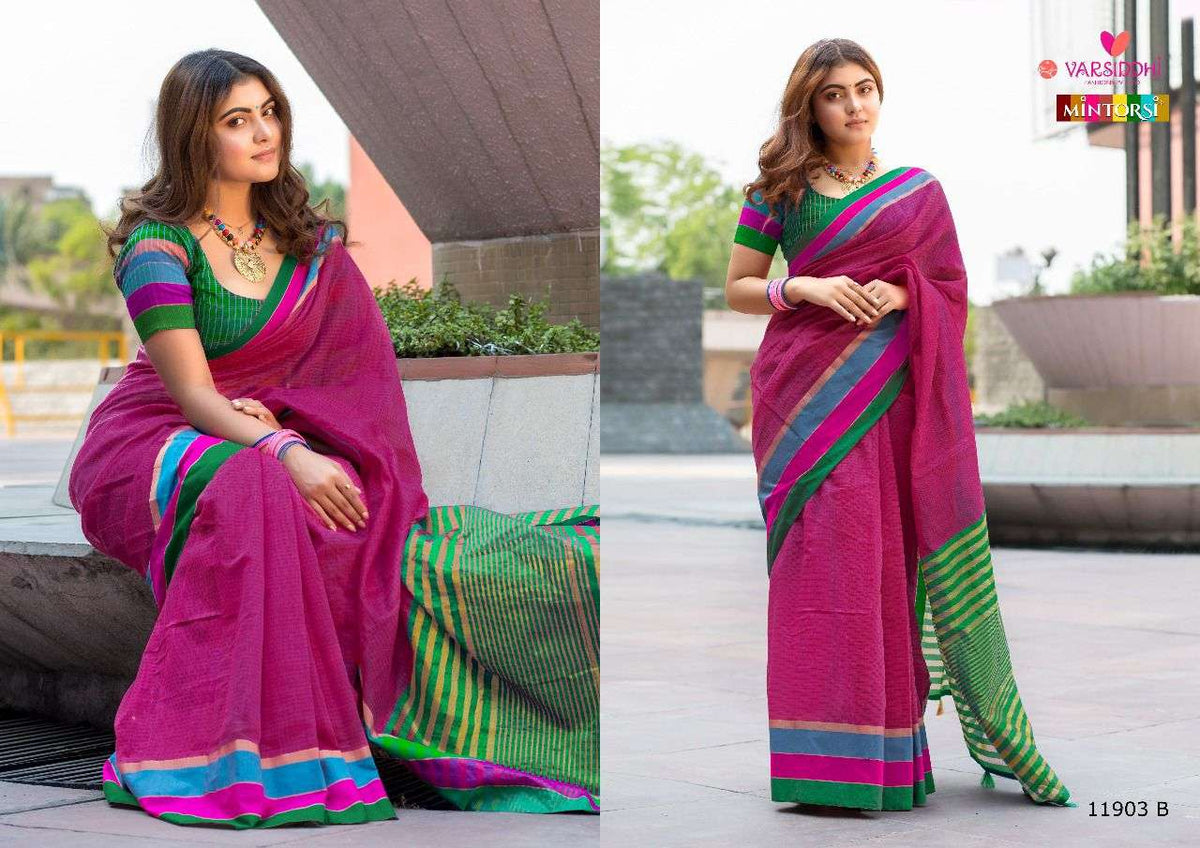Varsiddhi Mintorsi Keshar Cotton