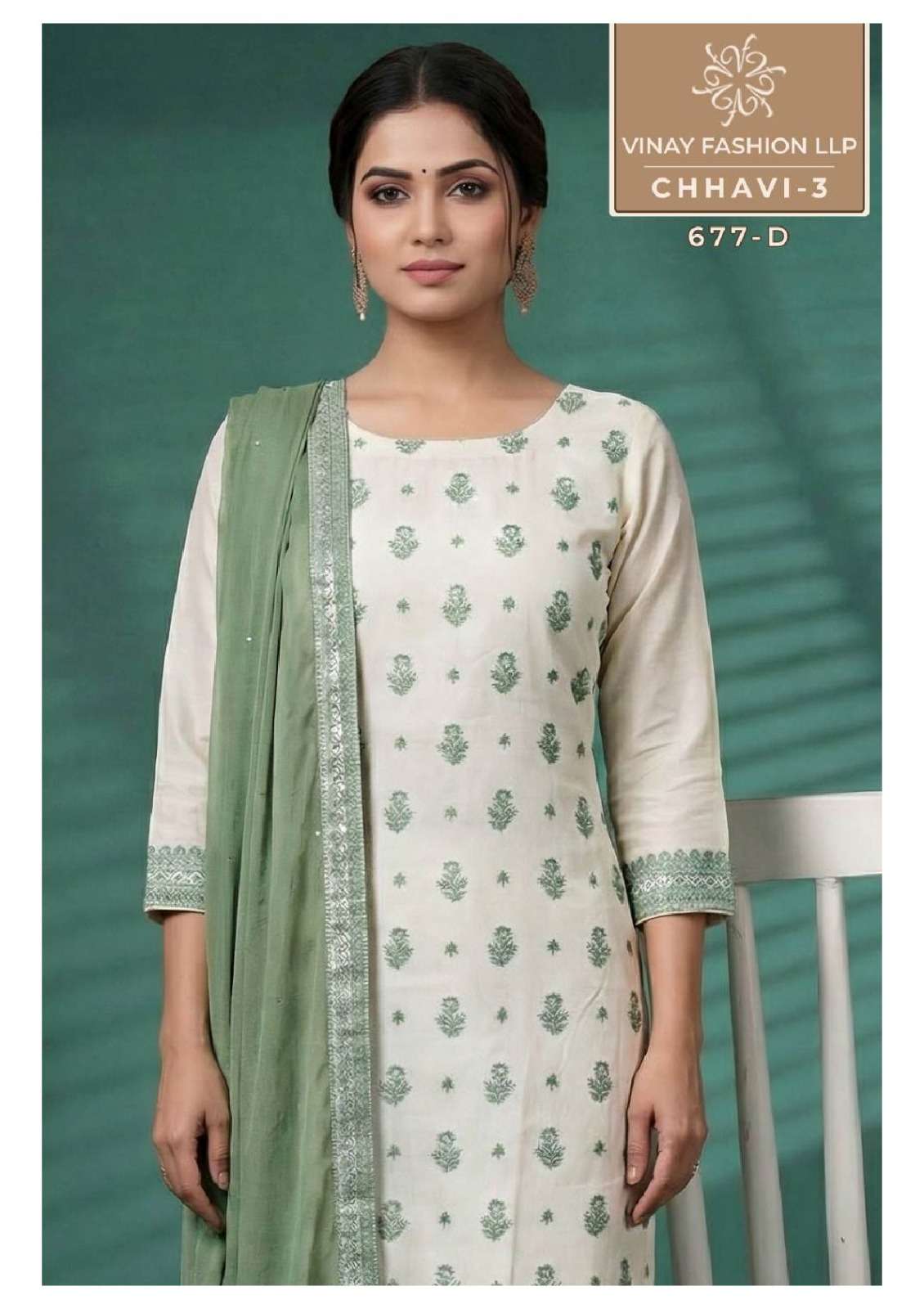 Vinay Fashion Chhavi Vol 3 Viscose Muslin Dress Material