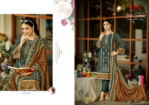 Vinay Fashion Bin Saeed Vol 1 Pure Cambric Cotton Dress Material - Amrah Wholesale