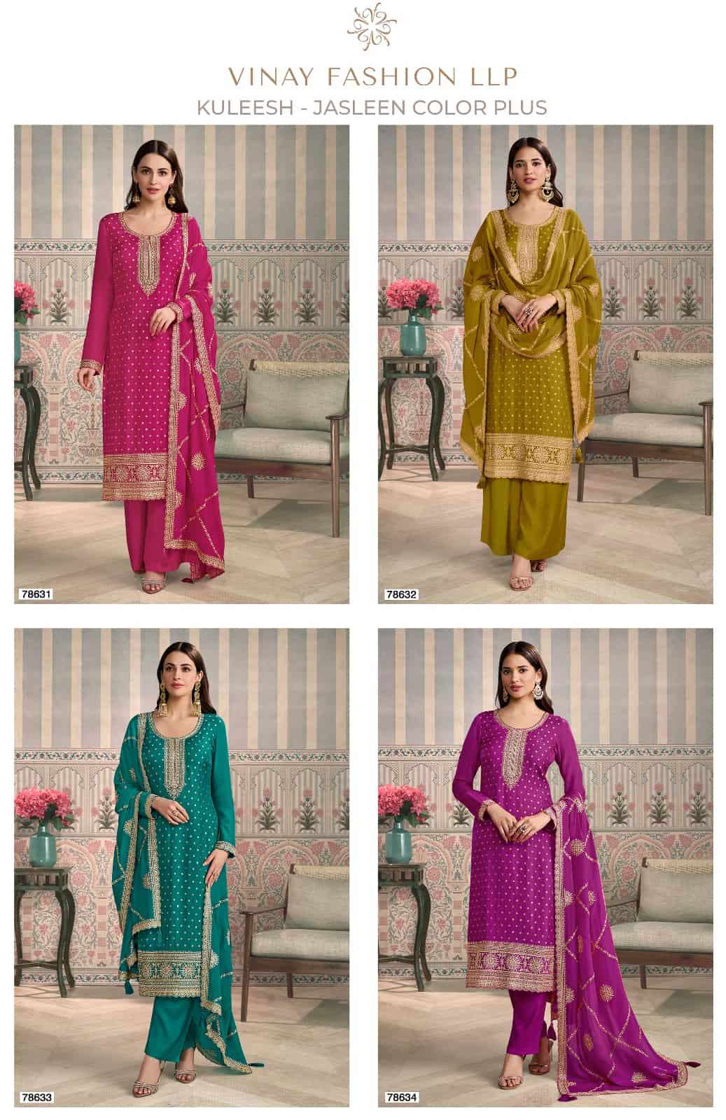 Vinay Fashion Jasleen Color Plus