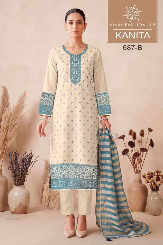 Vinay Fashion Kanita Kanjivaram Silk Dress Material