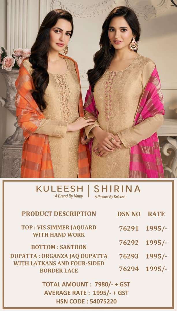 Vinay Fashion Kuleesh Shirina