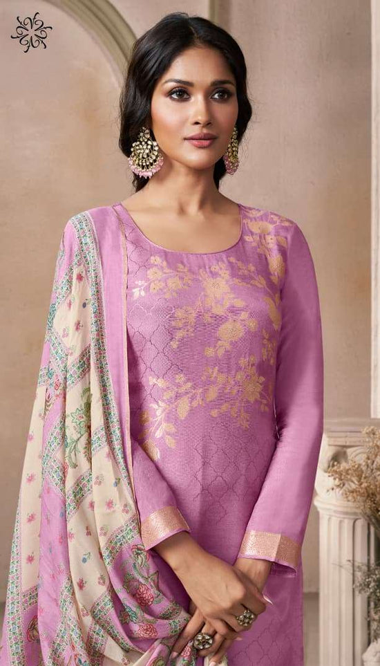 Vinay Fashion Navya Vol 3 Viscose Muslin Jacquard Dress Material