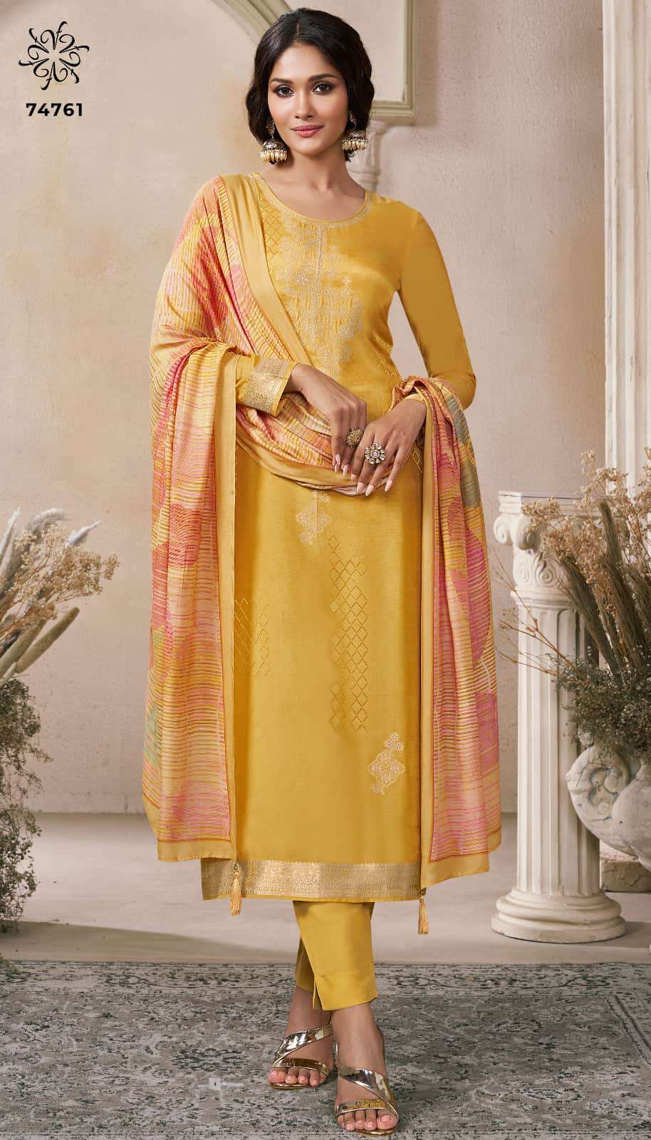 Vinay Fashion Navya Vol 4 Viscose Muslin Dress Material - Amrah Wholesale