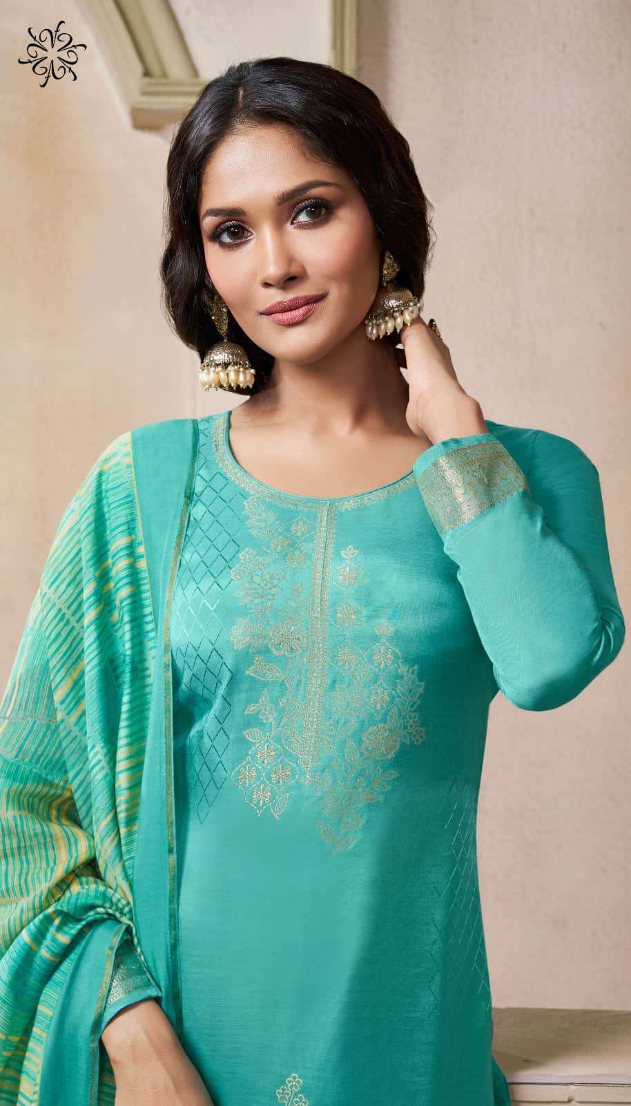 Vinay Fashion Navya Vol 4 Viscose Muslin Dress Material - Amrah Wholesale
