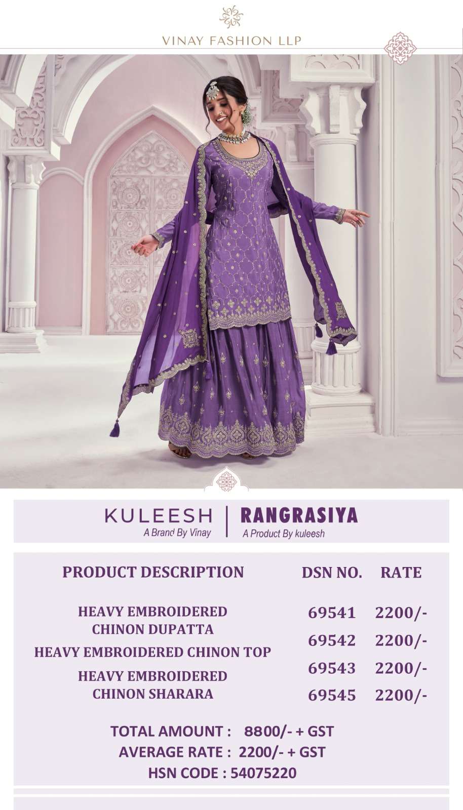Vinay Fashion Kuleesh Rangrasiya Hitlist